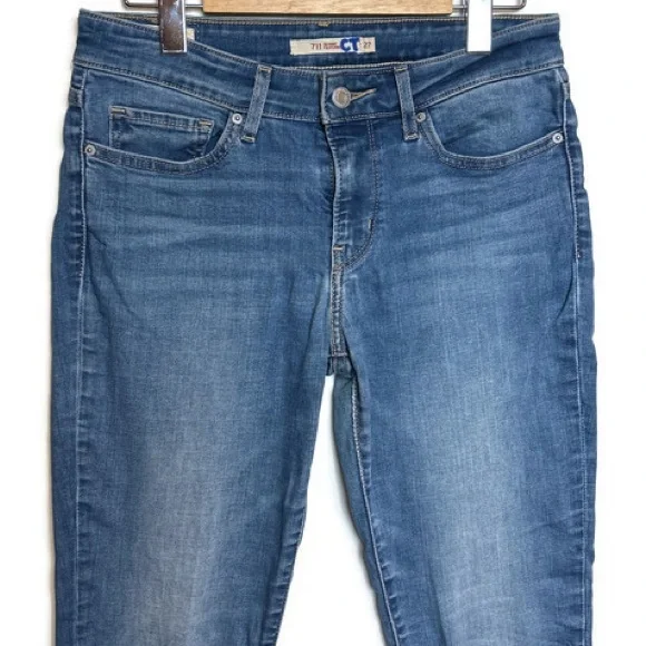 Levi’s 711 Premium Skinny Jeans size 27 - Picture 6 of 11